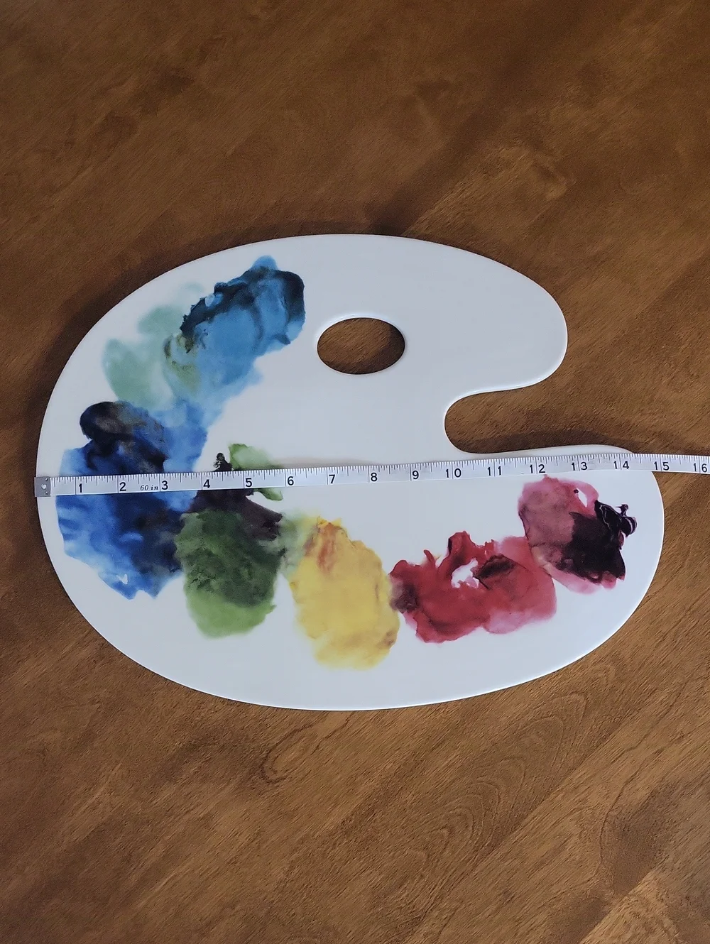 Fishs Eddy Artist Pallette Cheese Tray